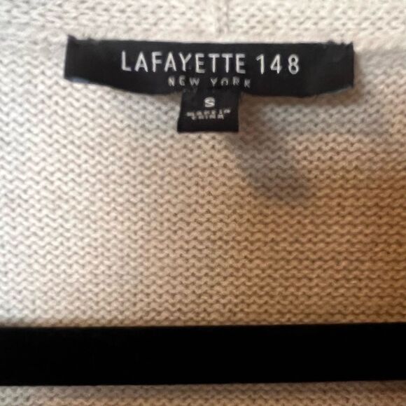 Lafayette 148 Women's Tan Wool BlendM Open Vest Size Small NWOT - Picture 3 of 6